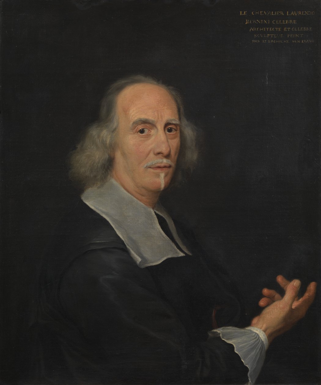Retrato de Gian Lorenzo Bernini, 1673 de Il Baciccio
