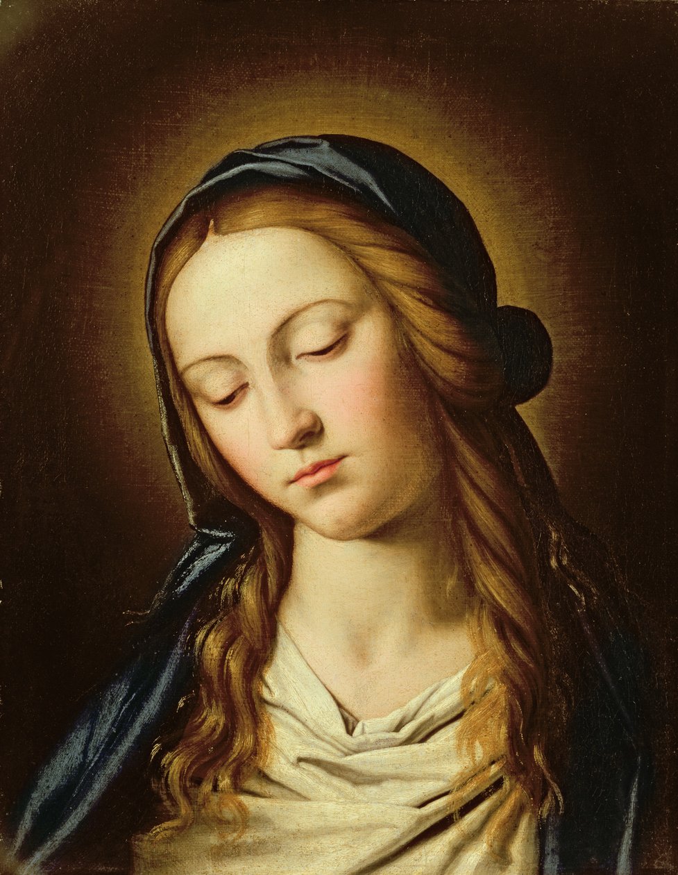 Chefe da Madonna de Il Sassoferrato