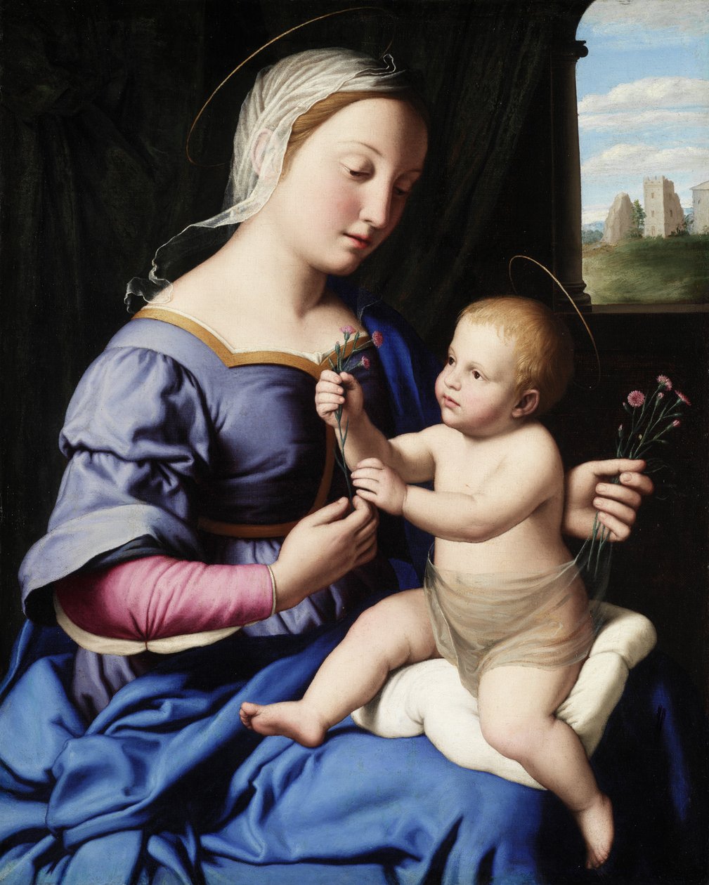 Madonna e criança de Il Sassoferrato