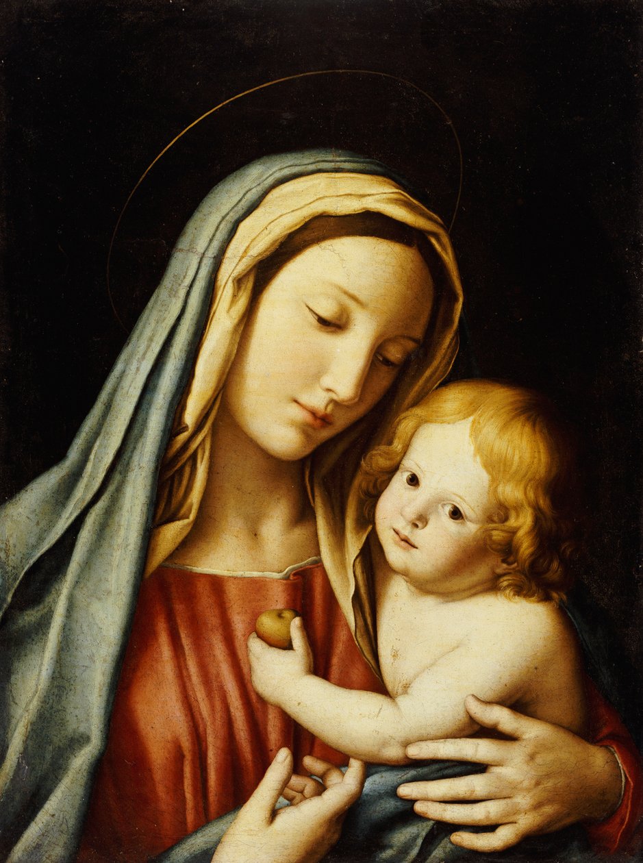 A Madonna e a Criança de Il Sassoferrato