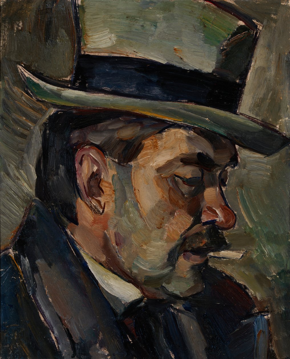 Retrato do artista Karnakoski de Ilmari Aalto