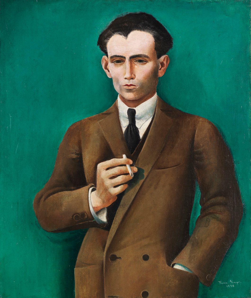 Retrato de Robert por Mendelssohn, 1928. de Ilona Singer