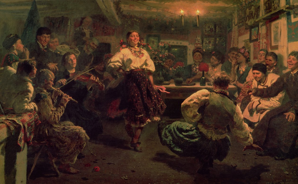 Festival do País, 1881 de Ilya Efimovich Repin