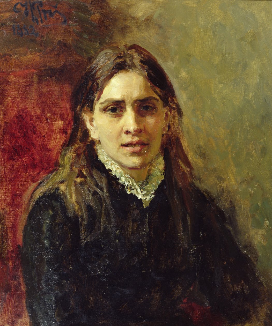 Retrato de Pelageya Antipovna Strepetova (1850-1903) 1882 de Ilya Efimovich Repin