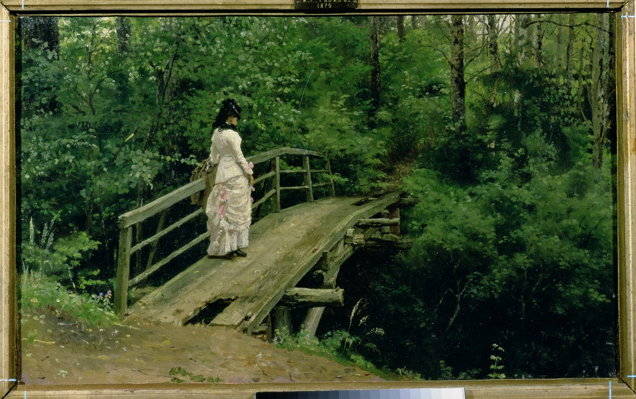 Paisagem de verão, 1879 de Ilya Efimovich Repin