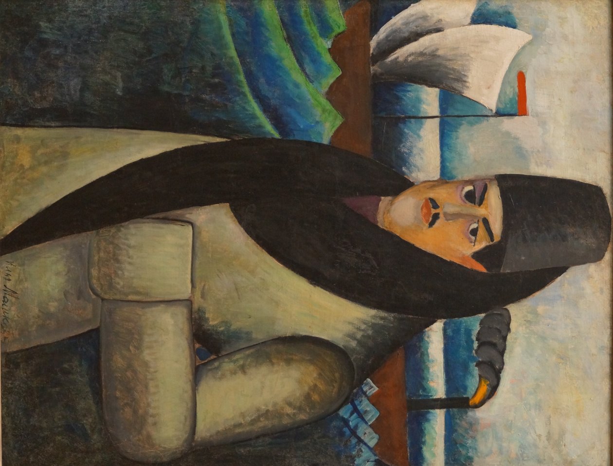 Auto-retrato de Ilya Ivanovich Mashkov