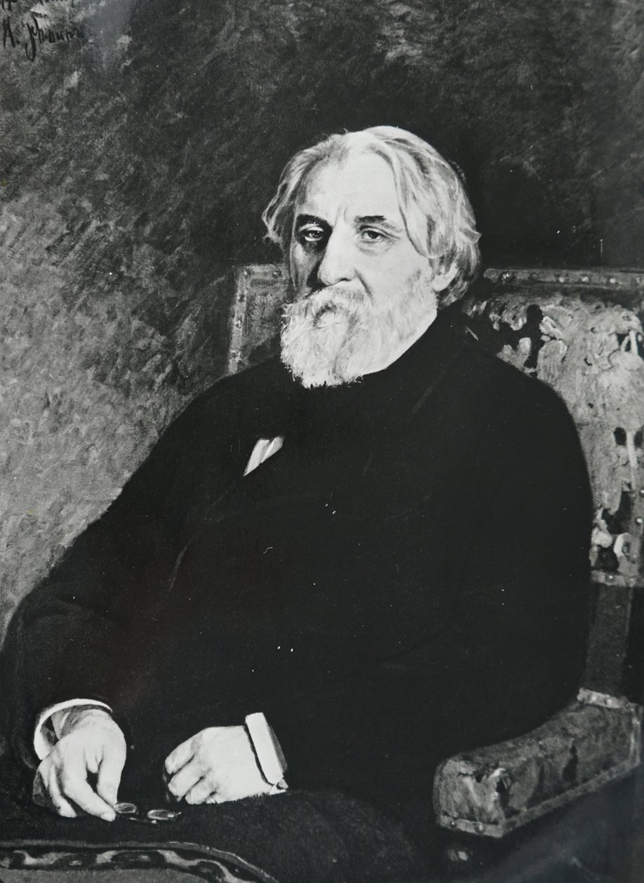 Ivan Sergeyevich Turgenev de Ilya Efimovich (after) Repin