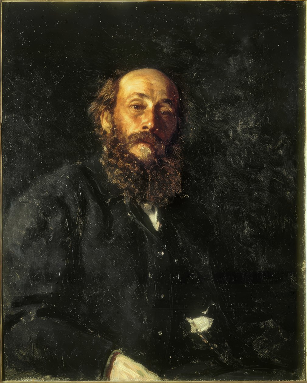 Retrato do pintor Nikolai Gay de Ilya Efimovich Repin