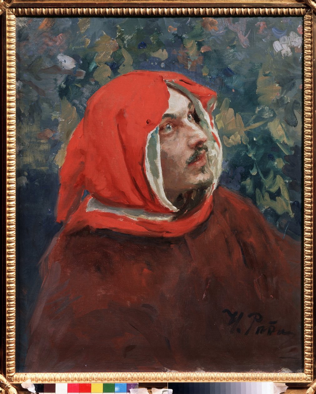 Dante Alighieri (Durante o Alighieri de Ilya Efimovich Repin