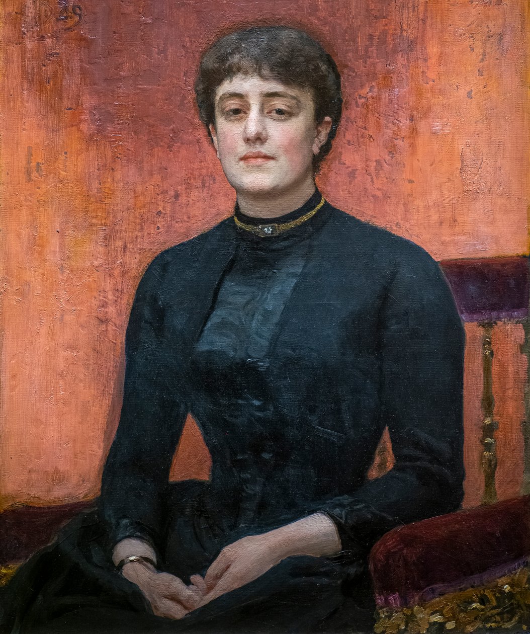 ELIZAVETA ZVANTSÉVA de Ilya Efimovich Repin