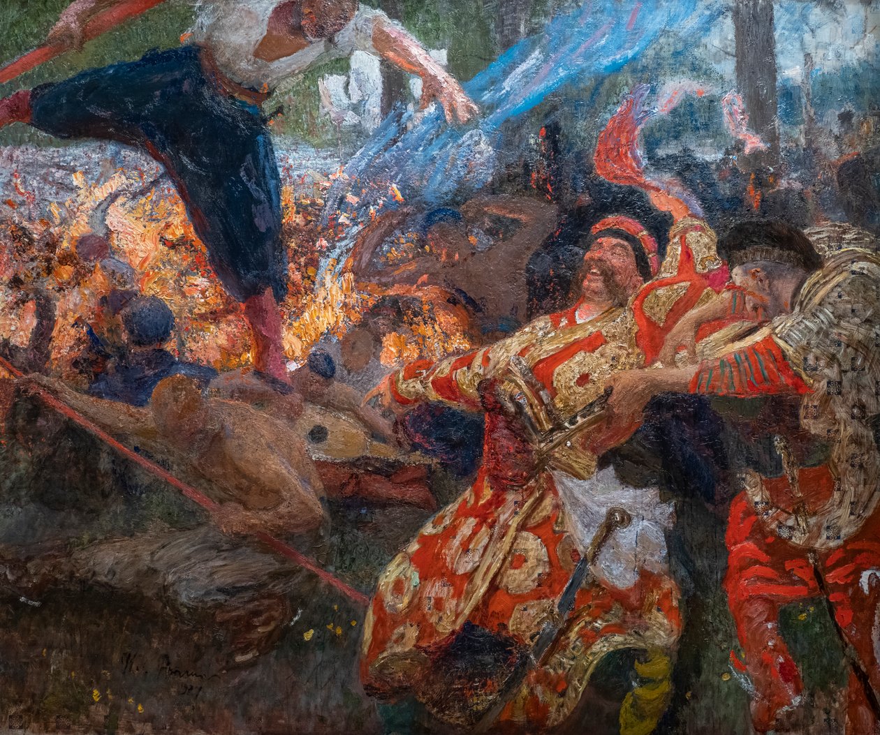 GOPAK. DANÇA DOS COSSACOS ZAPOROGUES de Ilya Efimovich Repin