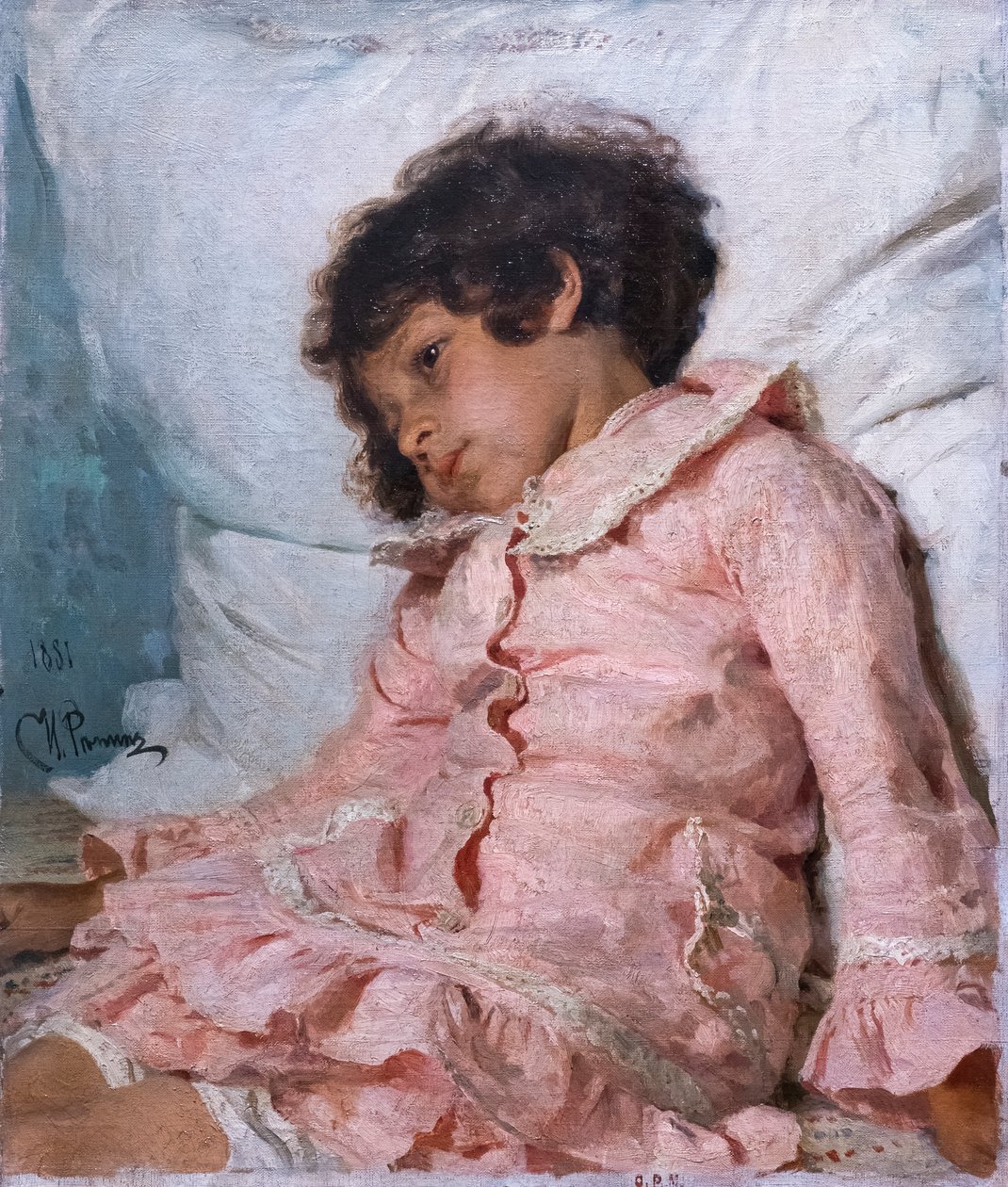 NADIA REPINE de Ilya Efimovich Repin