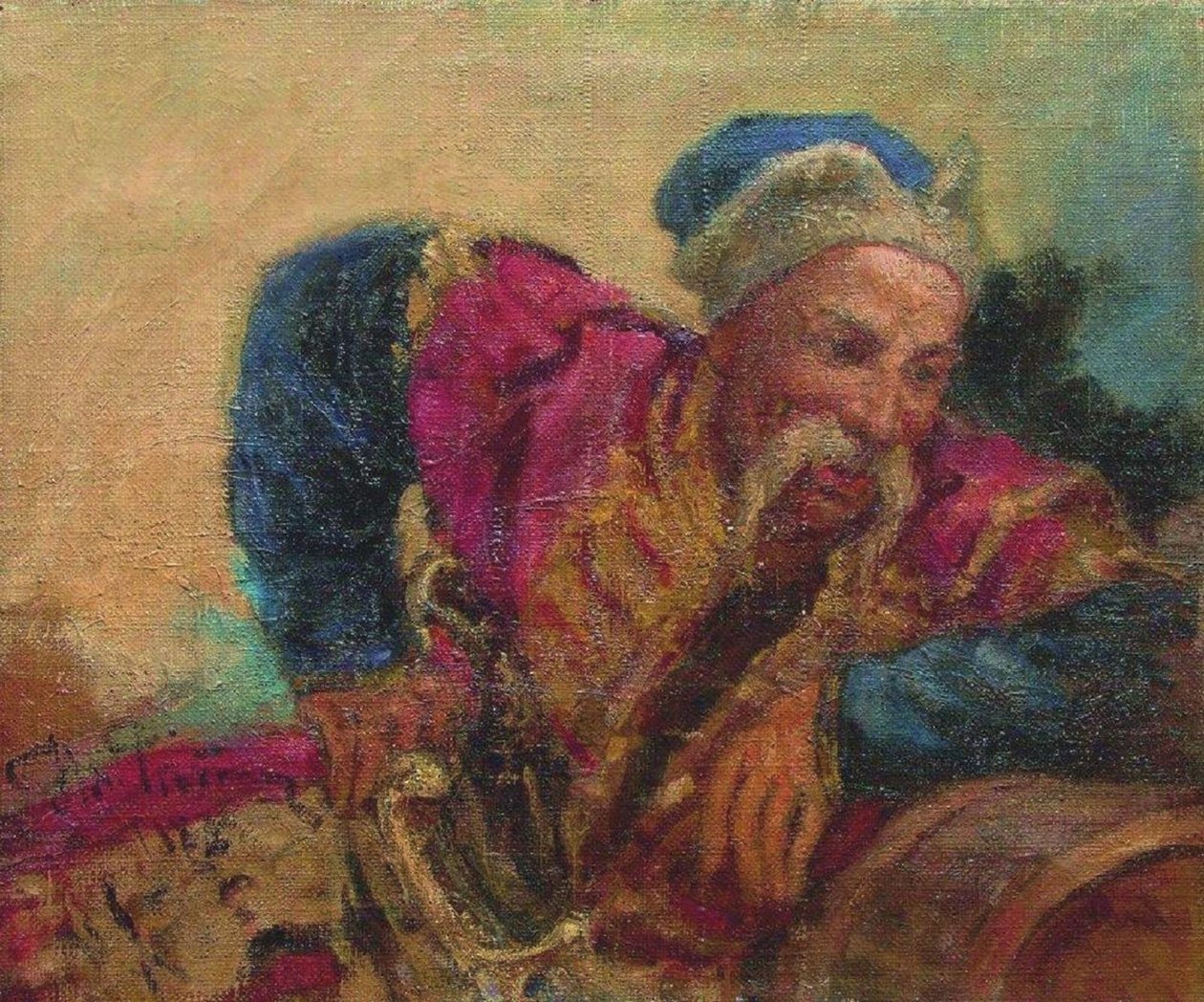 Padre Ivan Circo, 1889 de Ilya Efimovich Repin