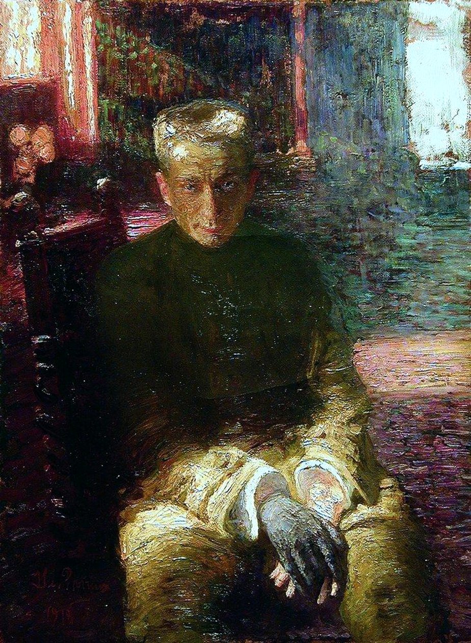 Retrato de Alexander Kerensky 1881-1970, 1918 de Ilya Efimovich Repin