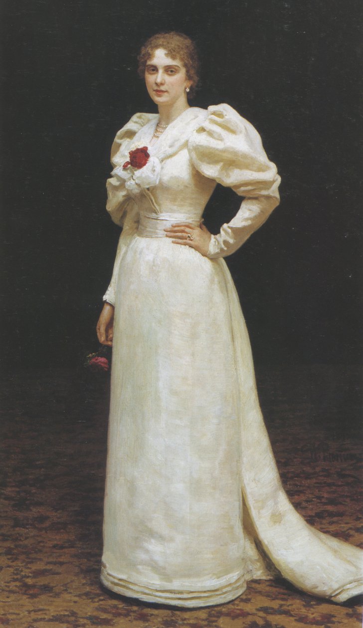 Retrato de Lyudmila Petrovna Steinheil, 1895 de Ilya Efimovich Repin