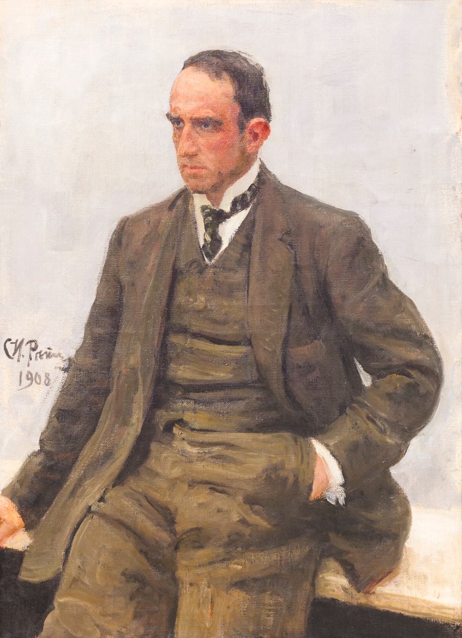 Retrato de Paolo Troubetzkoy de Ilya Efimovich Repin