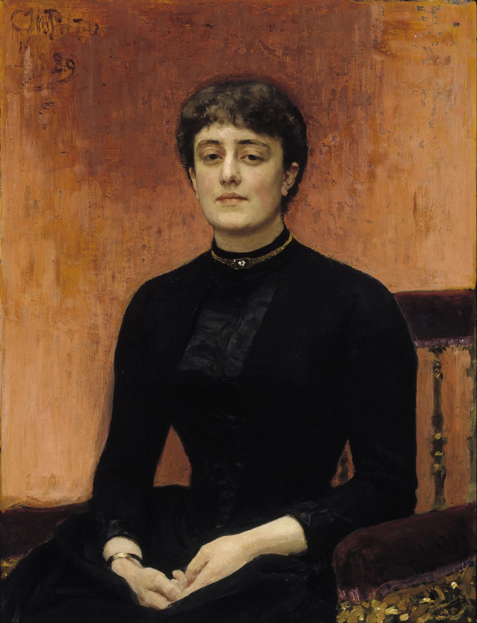 Retrato de Yelizaveta Zvantseva 1864-1921 de Ilya Efimovich Repin