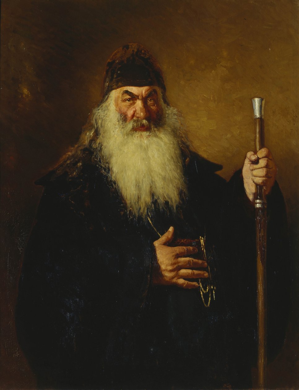 Protodeacon, 1877 de Ilya Efimovich Repin