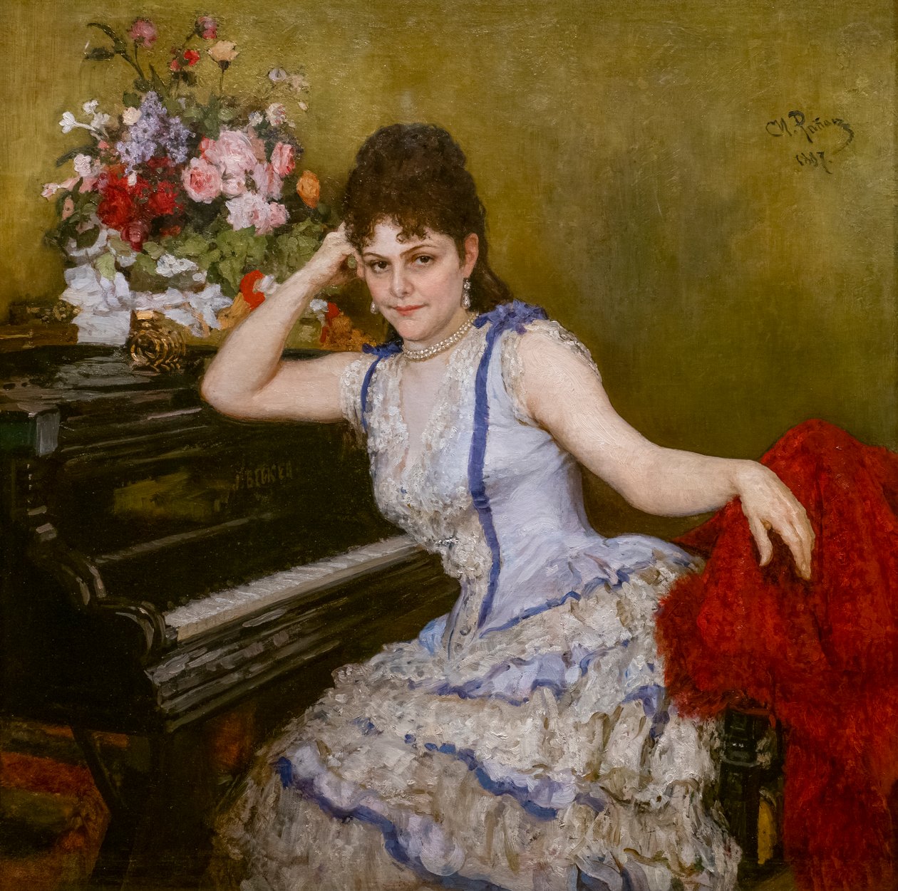 SOPHIE MENTER de Ilya Efimovich Repin