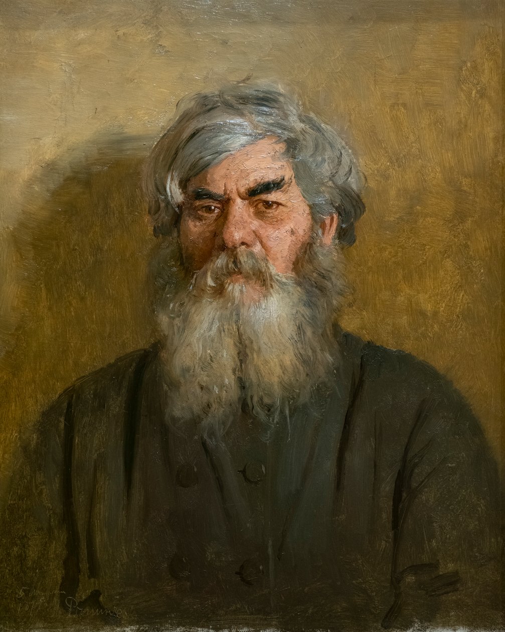 O HOMEM COM O MAU-OLHADO de Ilya Efimovich Repin