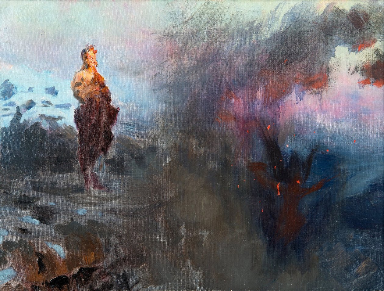 A Tentação de Cristo de Ilya Efimovich Repin