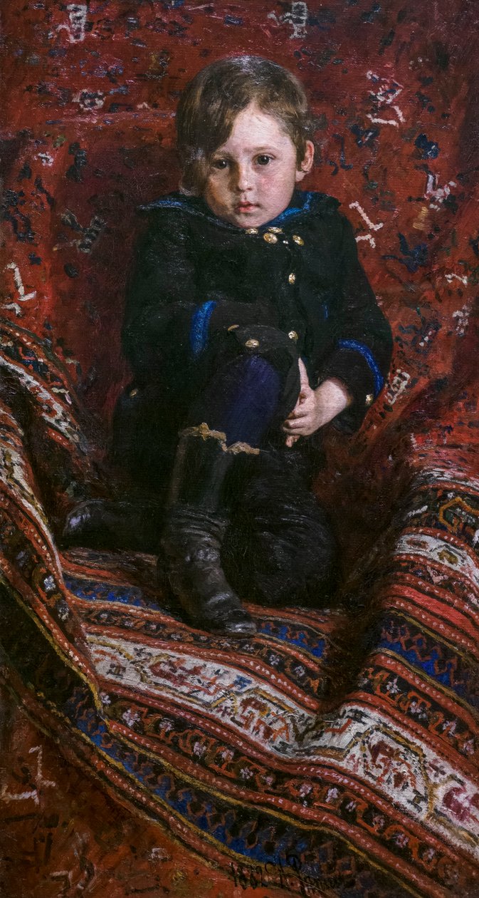 Yuri Repin Criança de Ilya Efimovich Repin