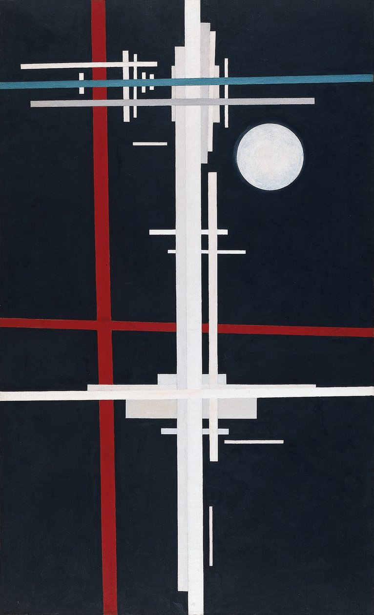 Composição Suprematista, 1923 de Ilya Grigorevich Chashnik