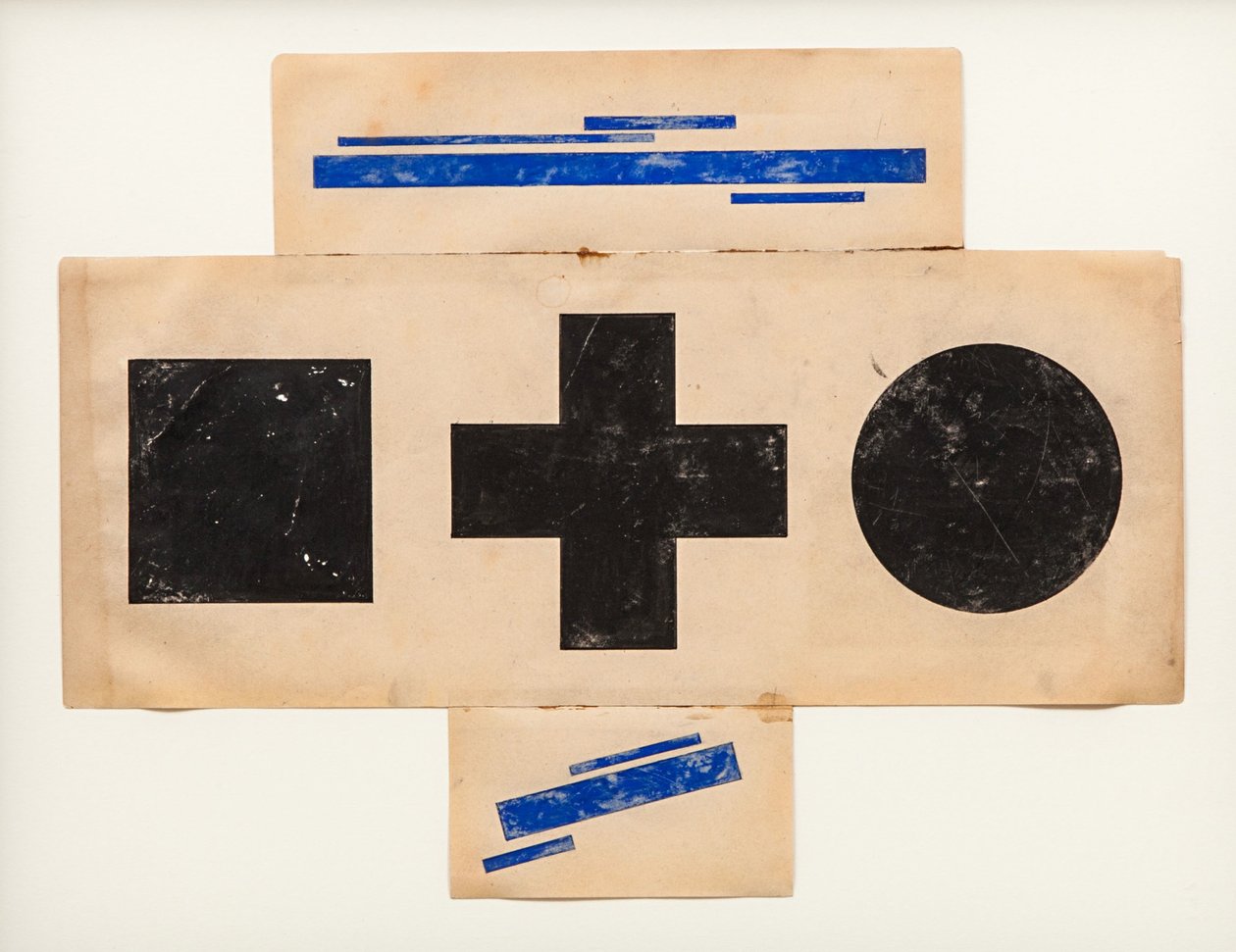 Padrão Suprematista, ca 1921 de Ilya Grigorevich Chashnik