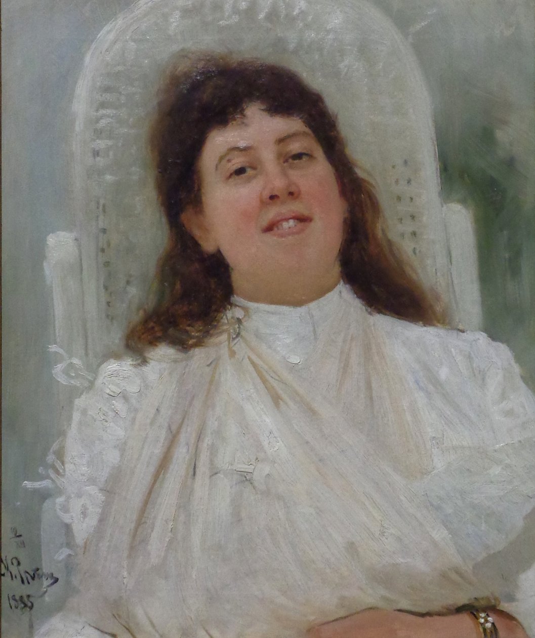 Retrato de Marianne von Werefkin, 1888. de Ilya Efimovich Repin