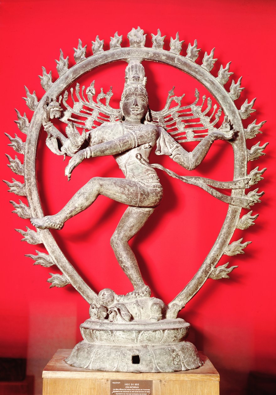 Shiva Nataraja, Dravidian (bronze) (ver também 173178) de Indian School