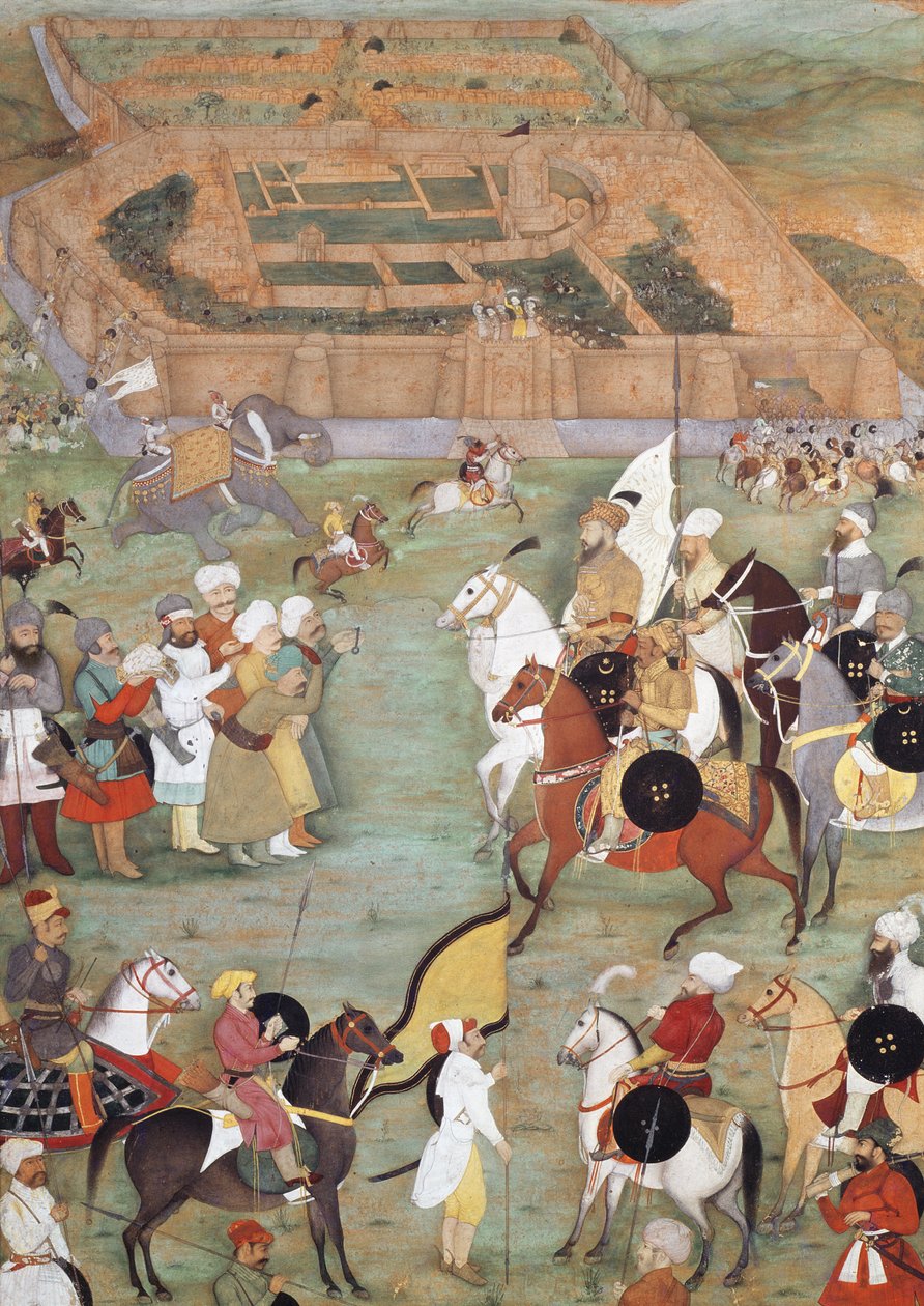 Rendição de Kandahar a Said Khan, c.1640 de Indian School