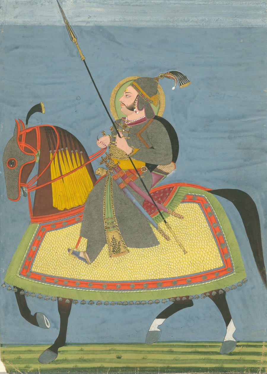 Shri Bakht Singh 1706-1752, marajá de Jodhpur de Indian Art