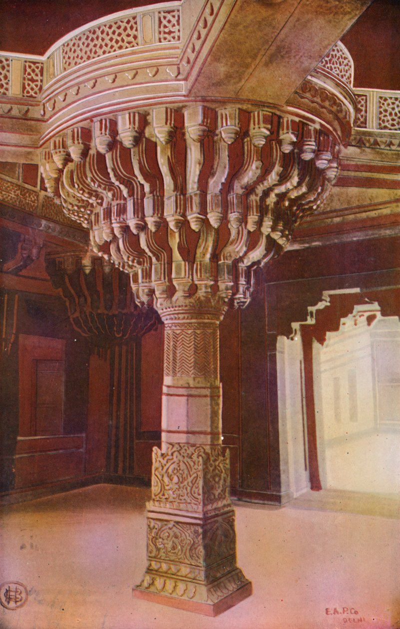 Agra: Chausath Khamba, Fatehpur Sikri, Agra (fotografia a cores) de Indian photographer