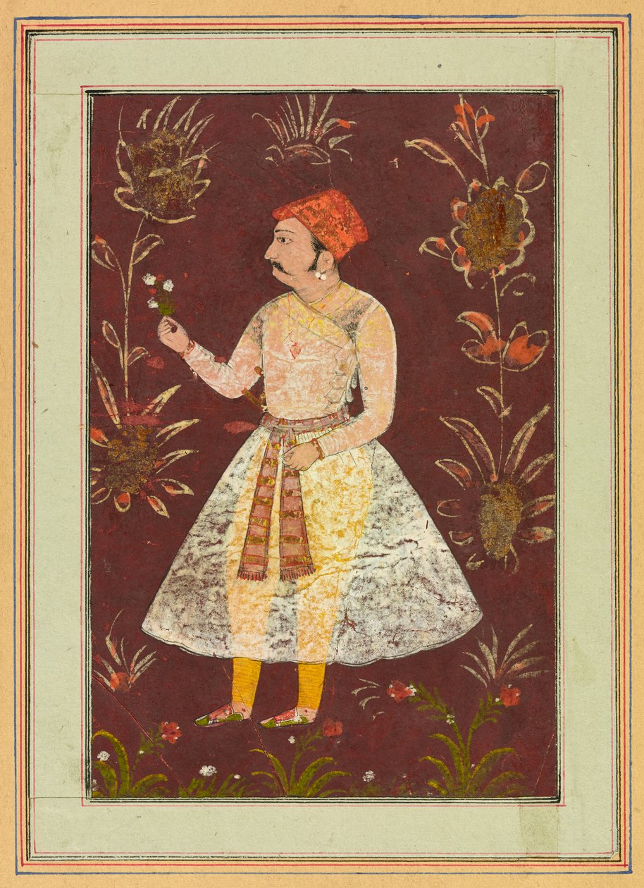 Um nobre de Rajput, c.1630-1640 de Indian School