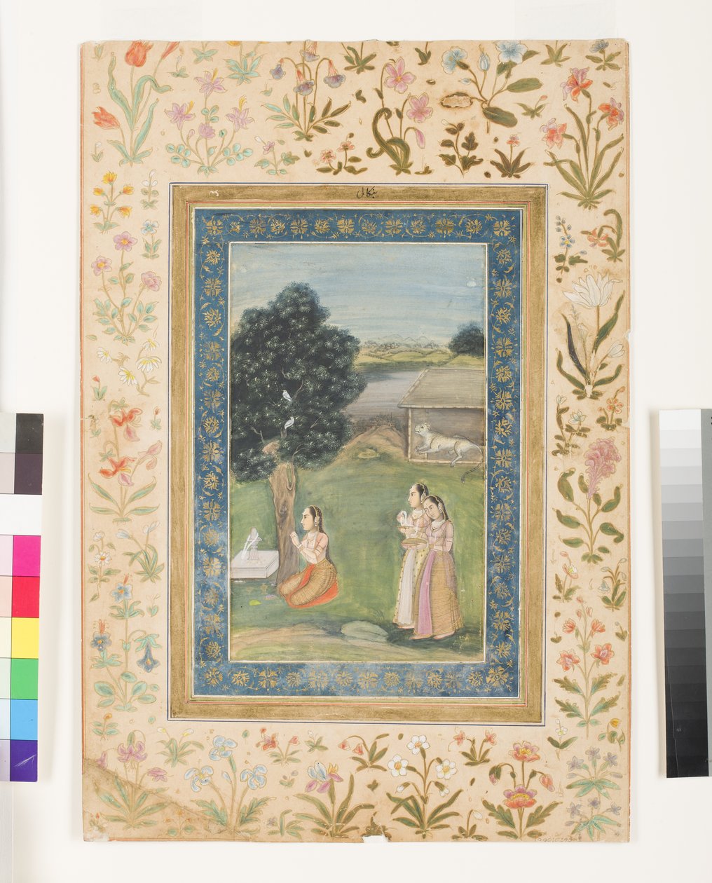 Bhairavi Ragini de Bhairava, c.1780 de Indian School