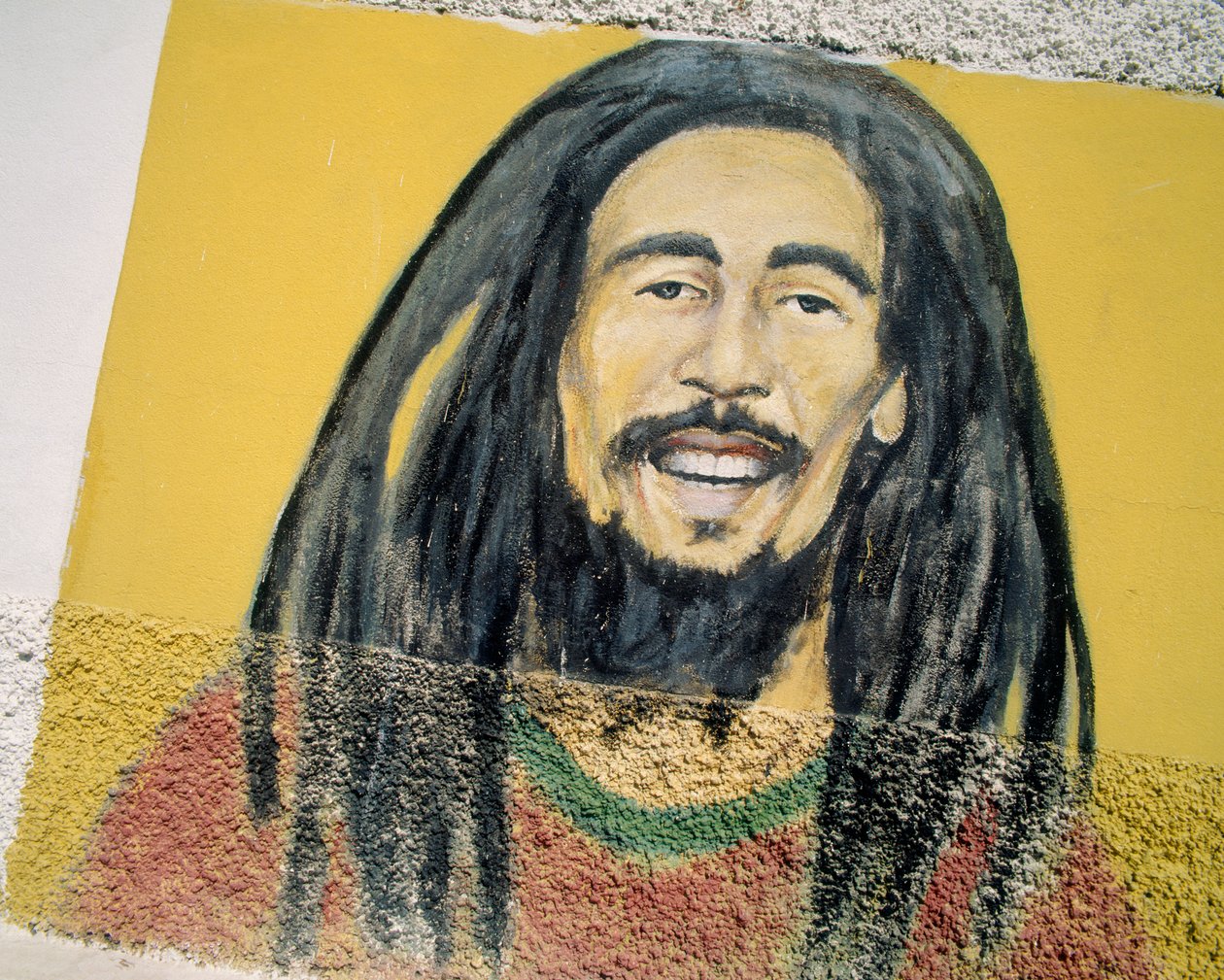 Bob Marley (cimento pintado) de Indian School