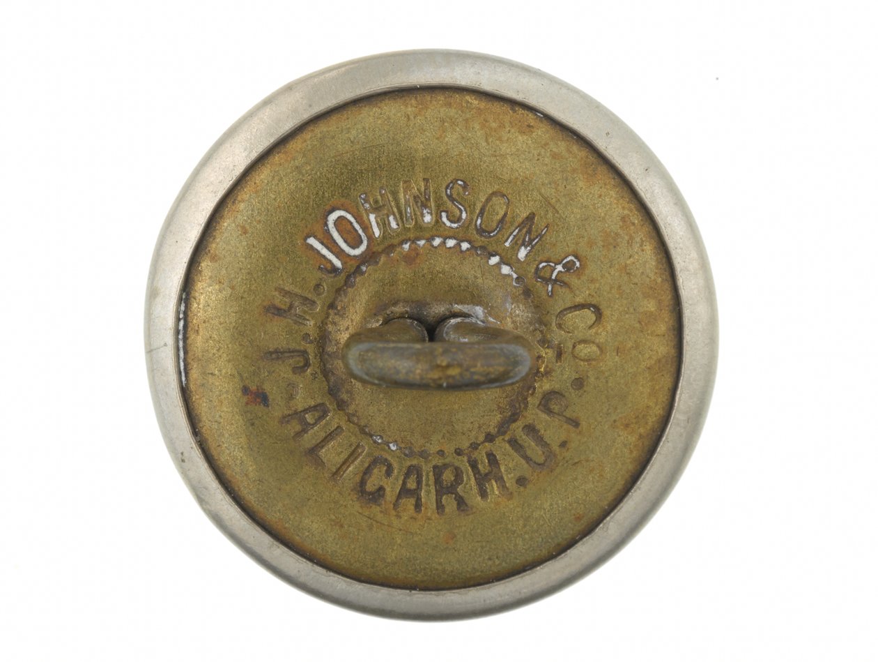 Button, Bombay Volunteer Rifles, 1901-1947 de Indian School