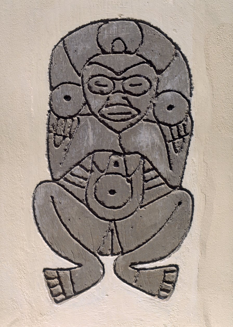 Cópia de um motivo índio taino de Indian School