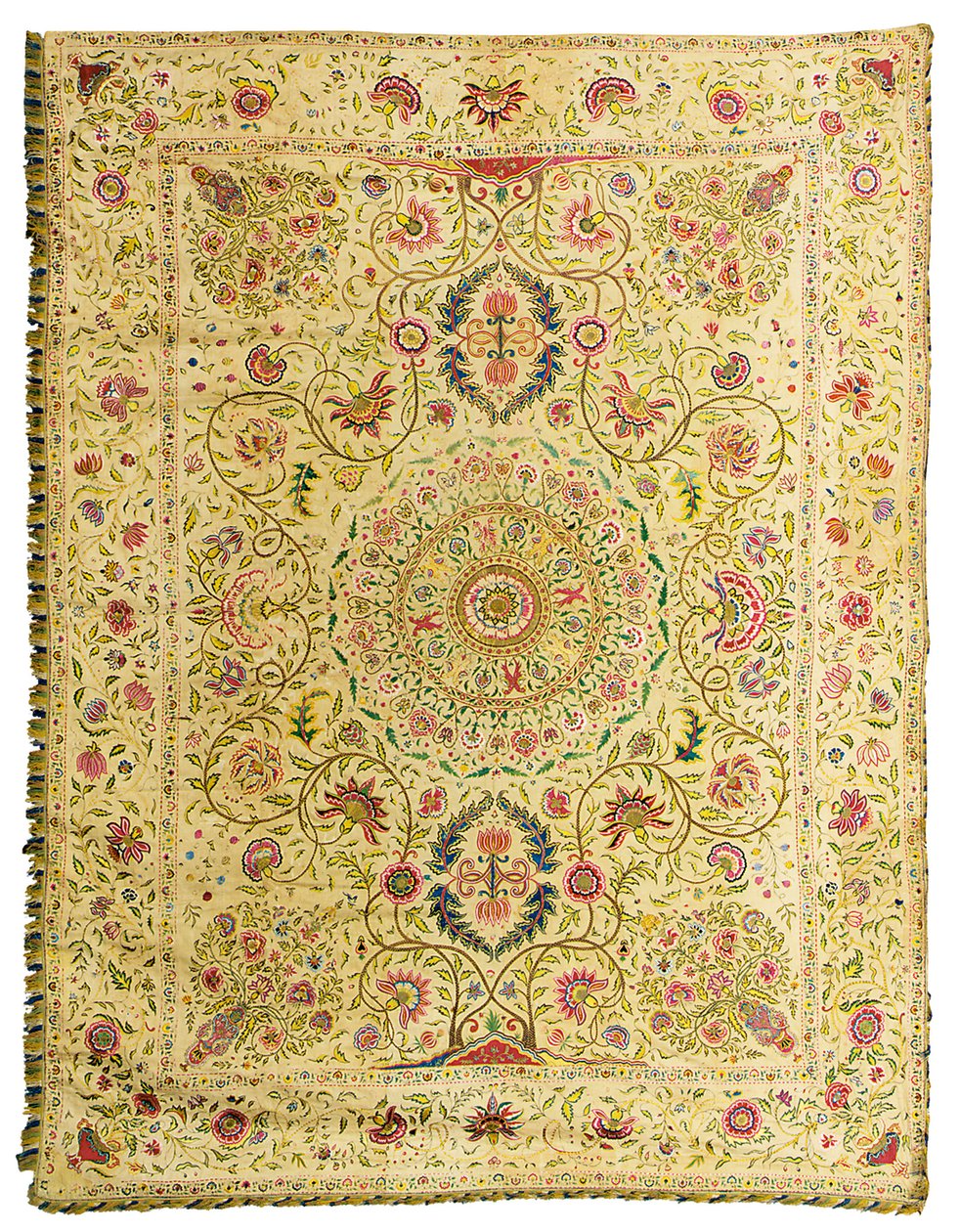 Coverlet, Mughal de Indian School