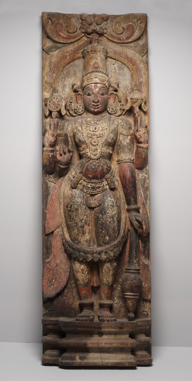 Figura do festival: Vishnu de Indian School