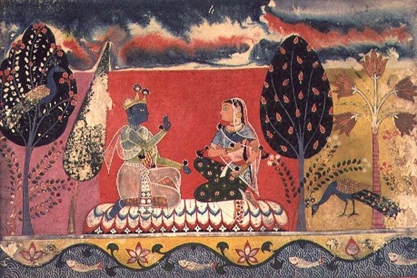 Folio 3. Radha e Krishna, da 