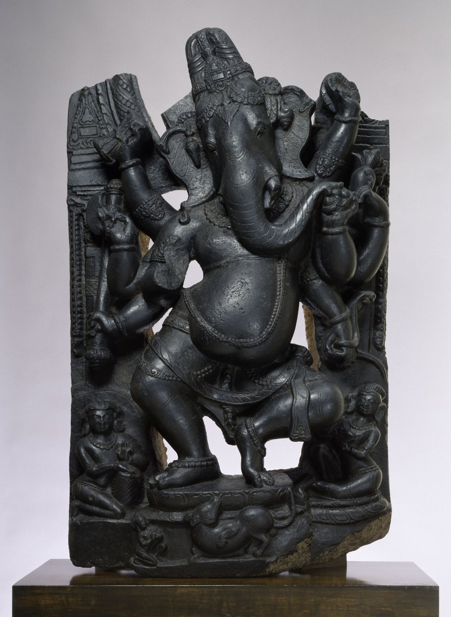 Ganesha (muscovita biotita xisto) de Indian School