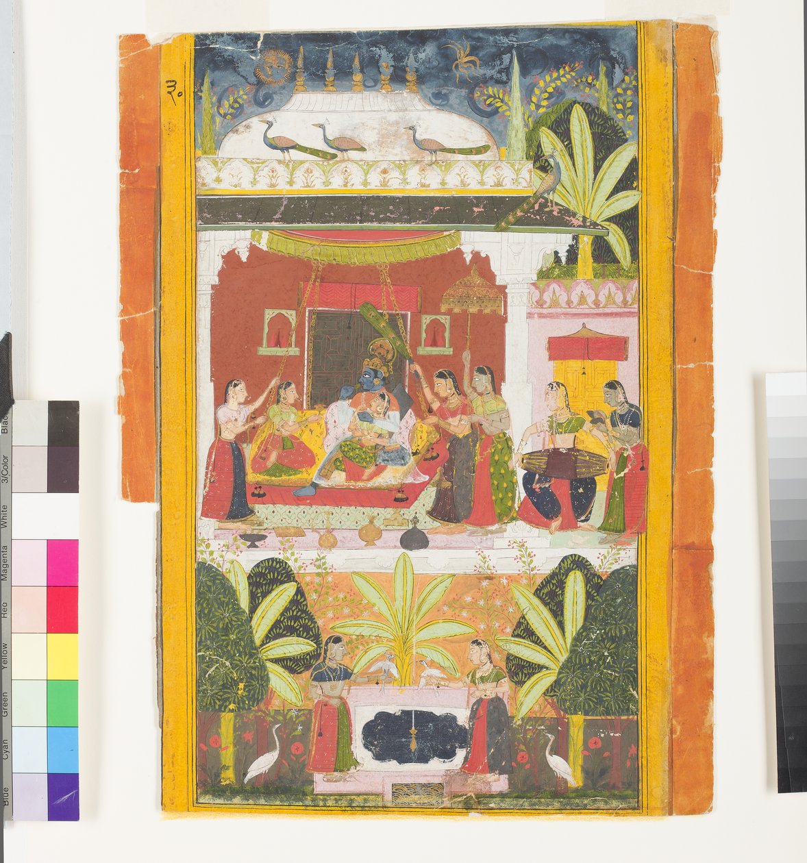 Ragini Hindol de Malco, c.1675 de Indian School