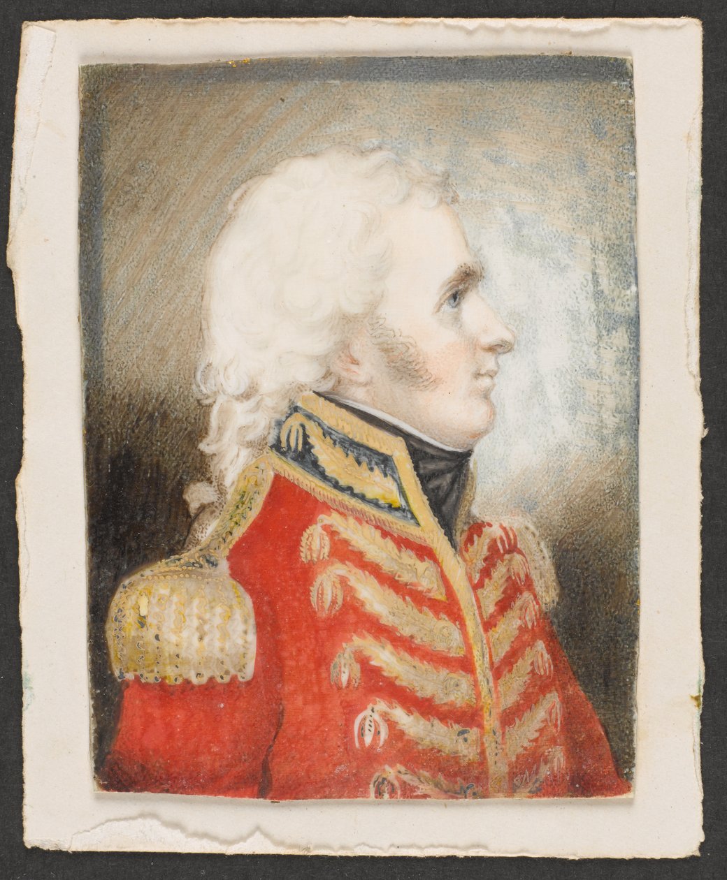 Tenente John Malcolm, Exército de Madras, 1795 cerca de de Indian School