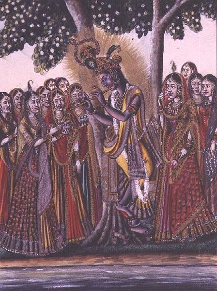 MSS EUR C 116/1 f.14v Krishna, do épico hindu 