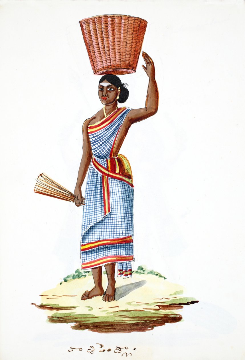 Empregada doméstica (wc no papel) de Indian School