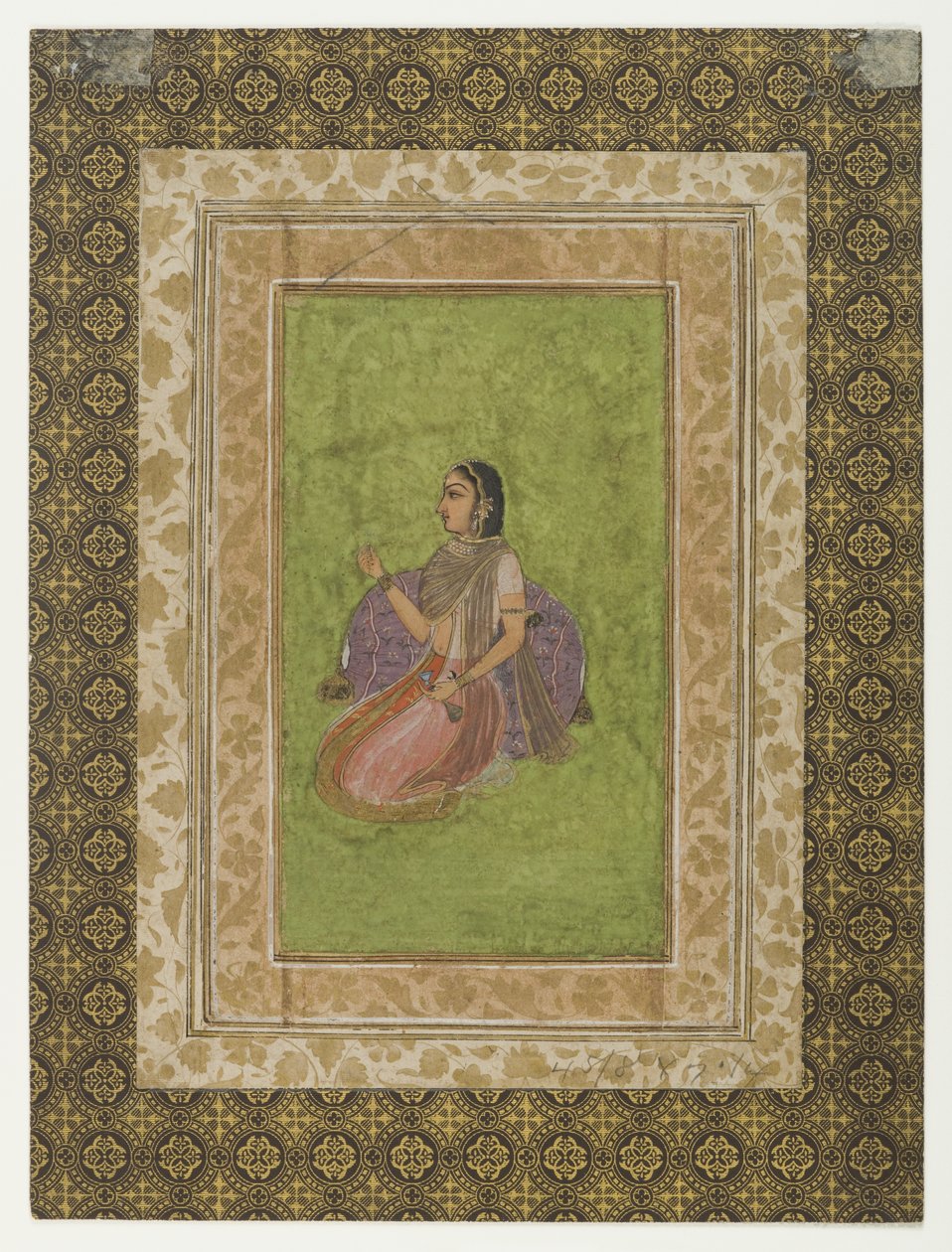 Pintura em miniatura, do século XVIII ao XIX (pintura) de Indian School