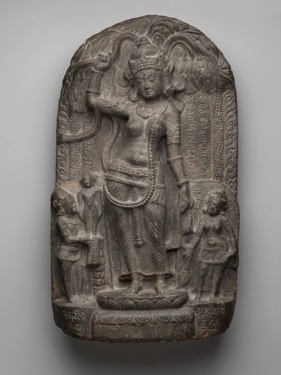 Presépio: o nascimento de Buda (xisto) de Indian School