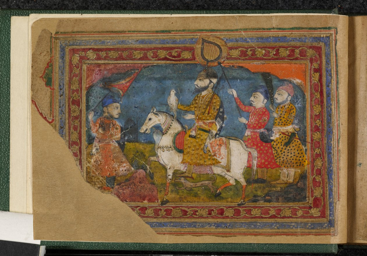 Ou. 11014, f.3, Asa di Var, c.1800 (velino) de Indian School