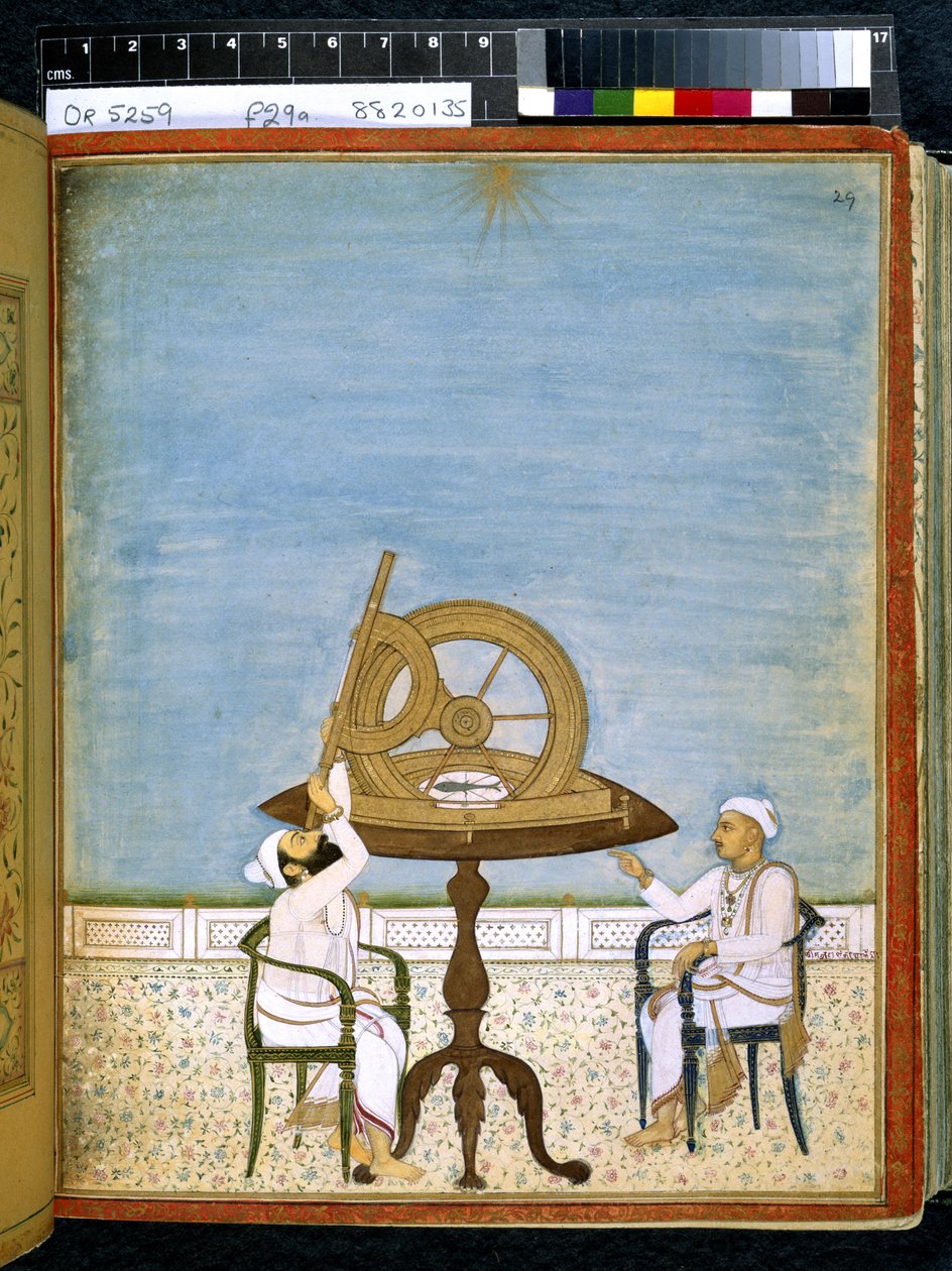 Ou 5259 fol.29 Observando as Estrelas, do 
